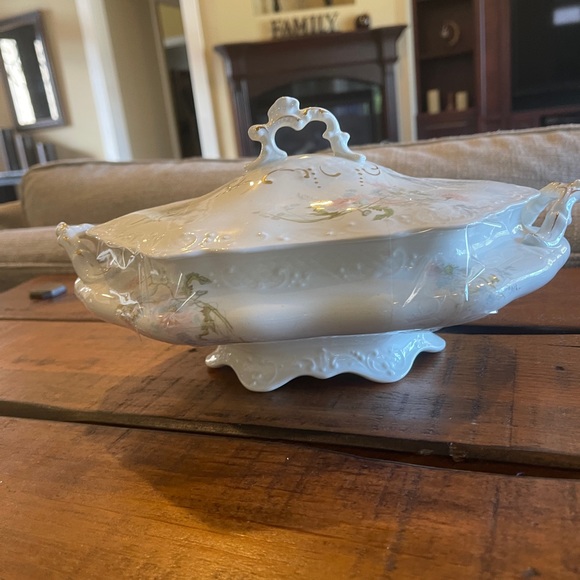 Rare Johnson Bros Royal stem porcelain serving bowl from England - Picture 2 of 5